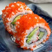 Tobiko California Roll